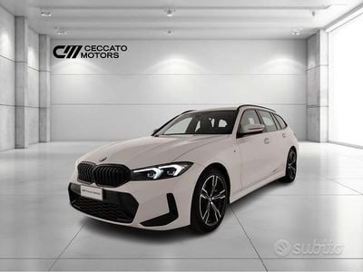 Usata BMW 320e Shadowline 190 CV (139 kW) 2023 Nero Station wagon