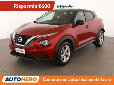 Usata Nissan Juke N-Connecta 114 CV (83 kW) 2022 Rosso SUV