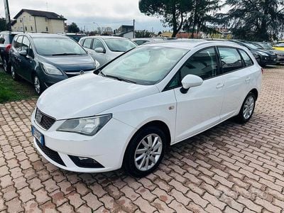 Usata Seat Ibiza ST 90 CV (66 kW) 2013 Bianco Station wagon