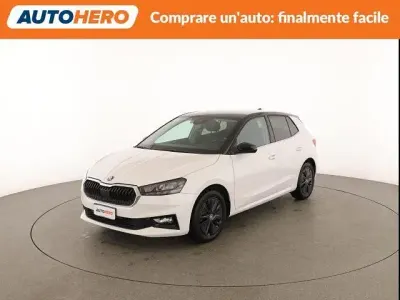 Brugt Skoda Fabia Style 80 HK (58 kW) 2022 Hvid Hatchback