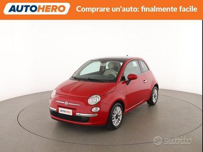 Usata Fiat 500 Lounge 95 CV (69 kW) 2015 Rosso Utilitaria