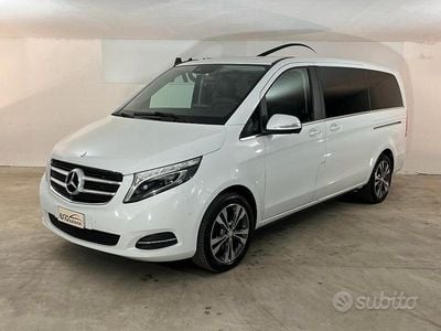 Usata Mercedes V250 Premium 190 CV (139 kW) 2015 Bianco Monovolume