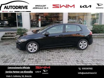 Usata VW Golf VIII Life 131 CV (96 kW) 2021 Nero Berlina