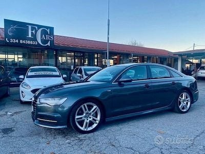 Usata Audi A6 S-Line 218 CV (160 kW) 2016 Grigio Berlina