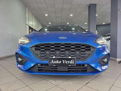 Usata Ford Focus ST-Line 125 CV (91 kW) 2019 Blu/azzurro Berlina