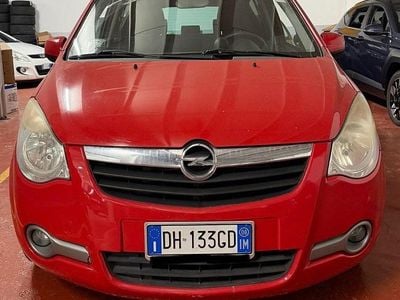 Usata Opel Agila Enjoy 86 CV (63 kW) 2008 Rosso Utilitaria