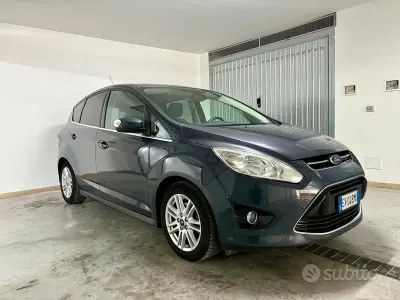 Usata Ford C-MAX 105 CV (77 kW) 2014 Blu Monovolume