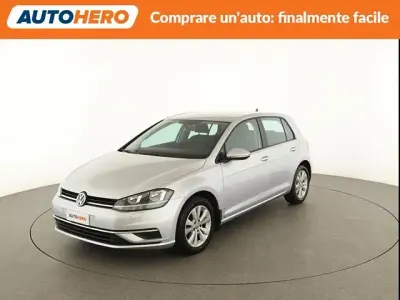 Usata VW Golf VII Trendline 110 CV (80 kW) 2018 Argento Station wagon