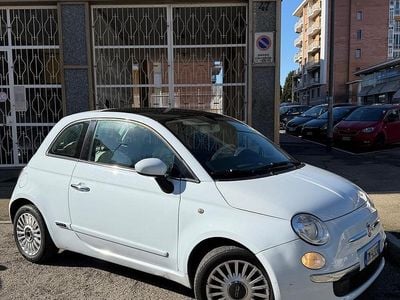 Usata Fiat 500 Lounge 69 CV (50 kW) 2008 Blu Berlina
