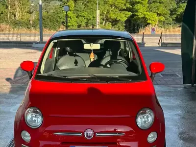 Usata Fiat 500 75 CV (55 kW) 2007 Rosso Berlina