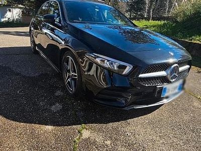 Usata Mercedes A180 Premium 136 CV (100 kW) 2019 Nero Berlina