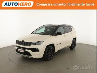 Usata Jeep Compass 150 CV (110 kW) 2021 Bianco SUV