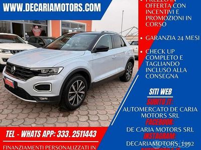 Usata VW T-Roc 116 CV (85 kW) 2019 Bianco SUV
