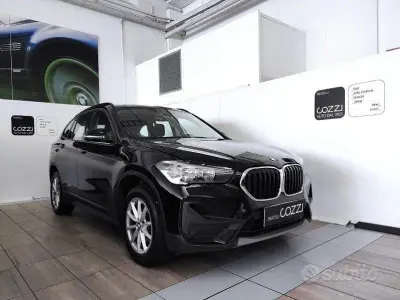 Begagnad BMW X1 Advantage 136 HK (100 kW) 2022 Svart SUV