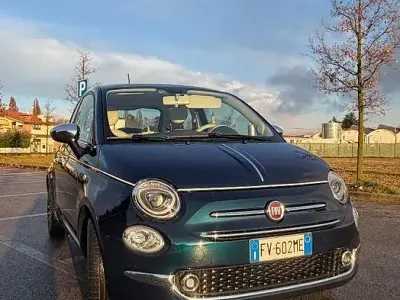 Usata Fiat 500 Collezione 69 CV (50 kW) 2019 Blu Utilitaria