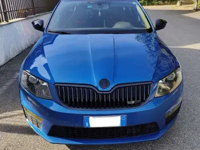 Usata Skoda Octavia RS 220 CV (161 kW) 2015 Blu Station wagon