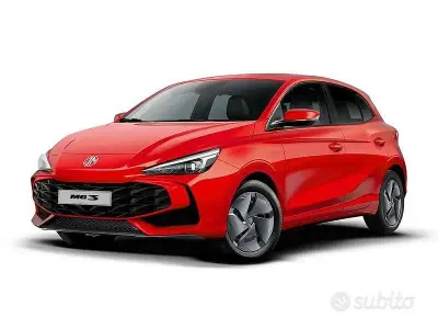Nuova MG MG3 116 CV (85 kW) 2026 Rosso Utilitaria