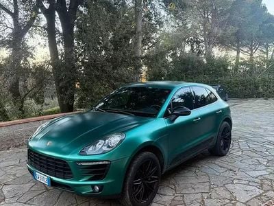 Usata Porsche Macan S 250 CV (183 kW) 2014 Verde SUV