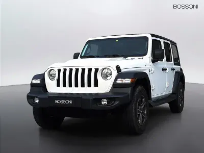 Usata Jeep Wrangler Unlimited Sport 272 CV (200 kW) 2020 Bianco SUV