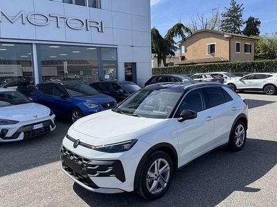 Nuova VW T-Roc Style 150 CV (110 kW) 2026 Pure white tetto nero SUV