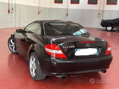 Usata Mercedes SLK200 2004 Nero Cabrio