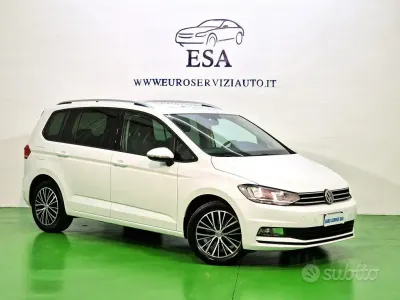 Usata VW Touran Comfortline 116 CV (85 kW) 2017 Bianco Monovolume