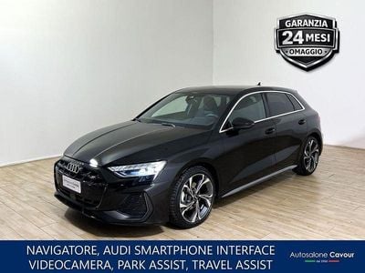Usata Audi A3 Sportback Ambiente 150 CV (110 kW) 2024 Nero Utilitaria