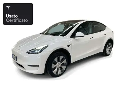 Usata Tesla Model Y Long Range AWD 258 kW (351 CV) 2022 Pearl white multicoat SUV