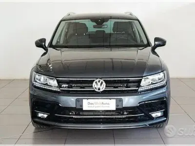 Usata VW Tiguan R-line 116 CV (85 kW) 2018 Marrone SUV