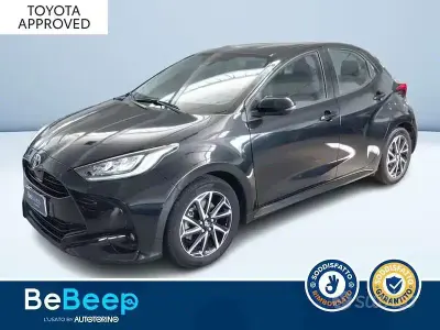 Usata Toyota Yaris Hybrid Trend 92 CV (67 kW) 2022 Nero Berlina