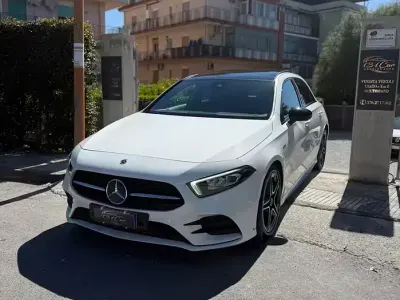 Usata Mercedes A180 Premium 116 CV (85 kW) 2021 Bianco Berlina