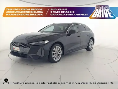 Usata Audi A5 Advanced Plus 204 CV (150 kW) 2025 Nero mito metallizzato Station wagon