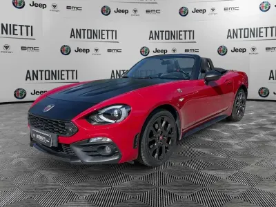 Usata Abarth 124 Spider 170 CV (125 kW) 2017 Rosso Cabrio