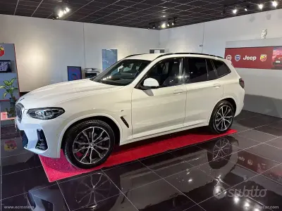 Usata BMW X3 M Sport 190 CV (139 kW) 2022 Bianco SUV