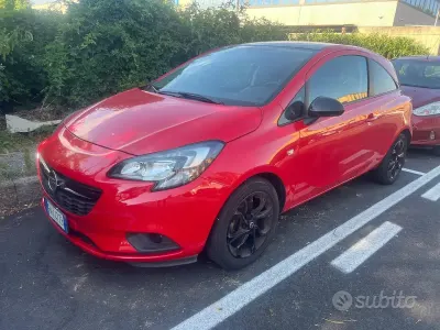 Usata Opel Corsa Innovation 90 CV (66 kW) 2018 Rosso Utilitaria