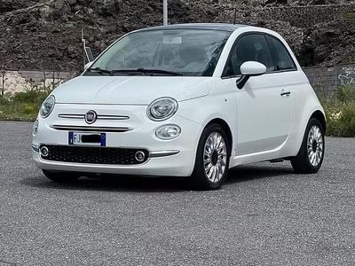 Usata Fiat 500 Lounge 95 CV (69 kW) 2017 Bianco Utilitaria
