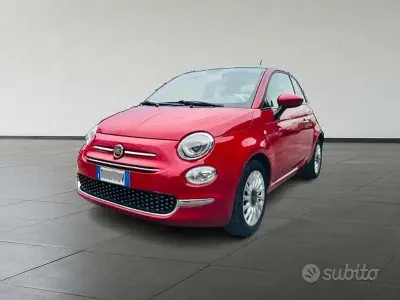 Usata Fiat 500 Lounge 69 CV (50 kW) 2017 Rosso Berlina