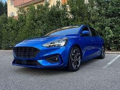 Usata Ford Focus ST-Line 125 CV (91 kW) 2019 Blu/azzurro Berlina