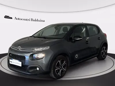 Usata Citroën C3 PureTech 82 CV (60 kW) 2017 Grigio indyum Utilitaria