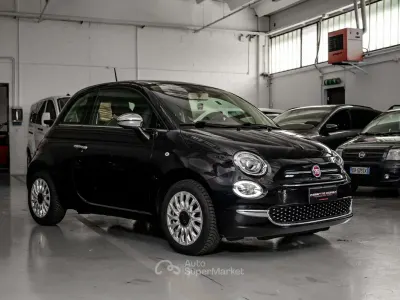 Usata Fiat 500 Lounge 69 CV (50 kW) 2016 Nero Utilitaria