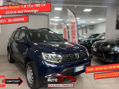 Usata Dacia Duster Prestige 101 CV (74 kW) 2021 Blu SUV