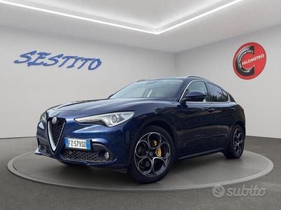 Usata Alfa Romeo Stelvio Executive 190 CV (139 kW) 2019 Blu SUV
