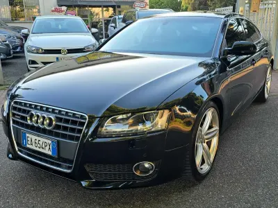 Usata Audi A5 Sportback Advanced 211 CV (155 kW) 2010 Nero Utilitaria