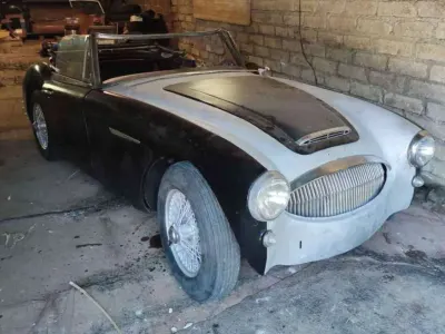 Usata Austin Healey 3000 MK II 131 CV (96 kW) 1963 Nero Cabrio