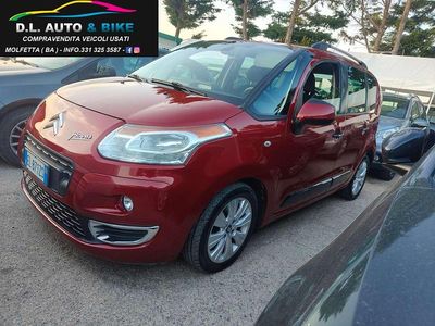 Begagnad Citroën C3 Exclusive 92 HK (67 kW) 2012 Röd Minibuss