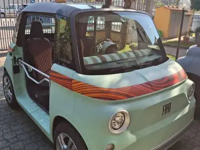 Nuova Fiat Topolino 5 kW (8 CV) 2025 Verde Utilitaria