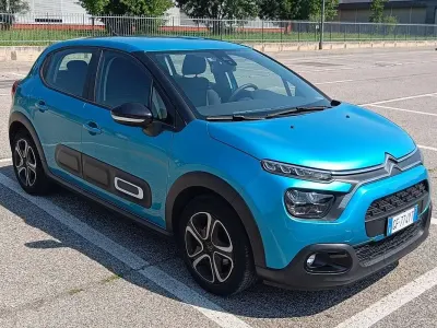 Usata Citroën C3 Feel 83 CV (61 kW) 2021 Blu/azzurro Utilitaria