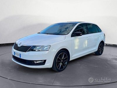 Usata Skoda Rapid 95 CV (69 kW) 2018 Bianco Utilitaria
