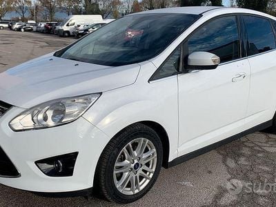 Usata Ford C-MAX 125 CV (91 kW) 2014 Bianco Monovolume