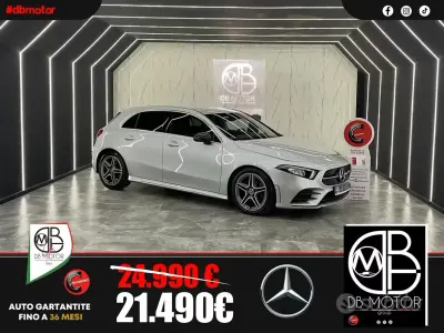 Usata Mercedes A180 AMG 116 CV (85 kW) 2019 Grigio Berlina